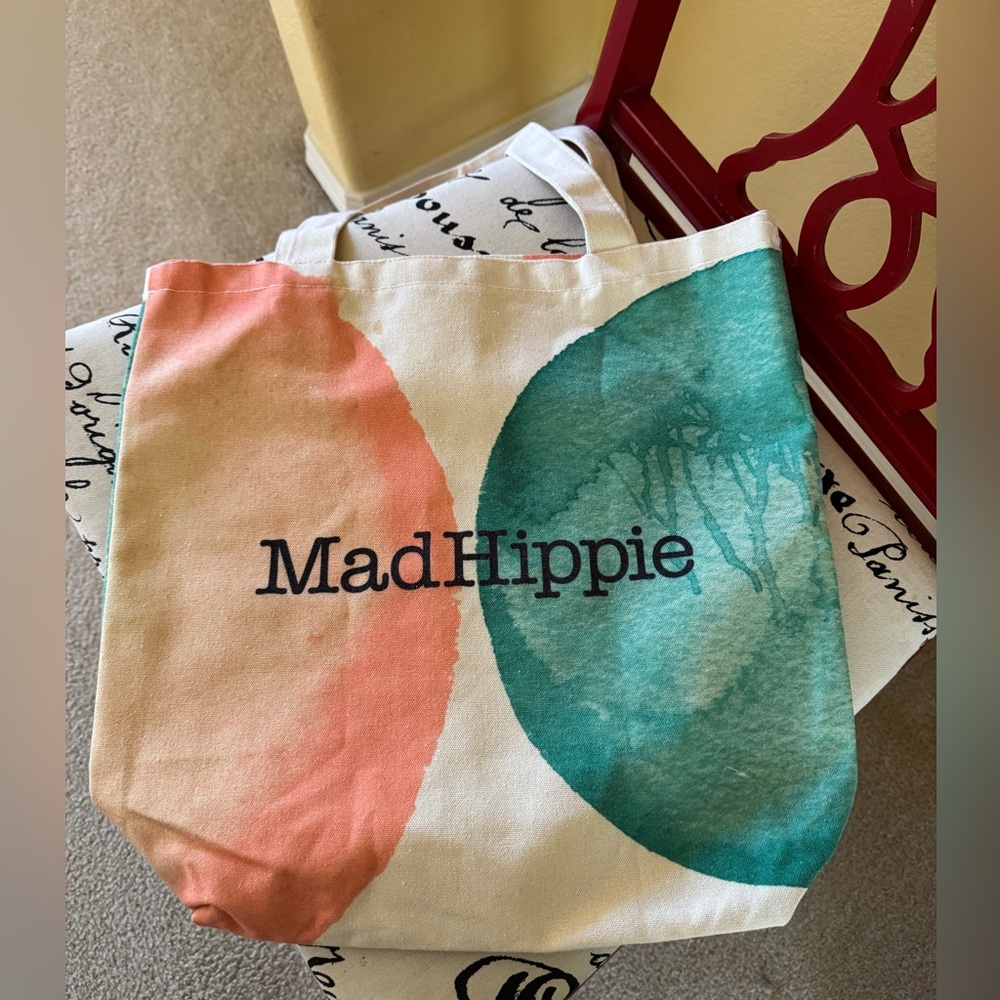 Mad Hippie Canvas Tote Bag NEW